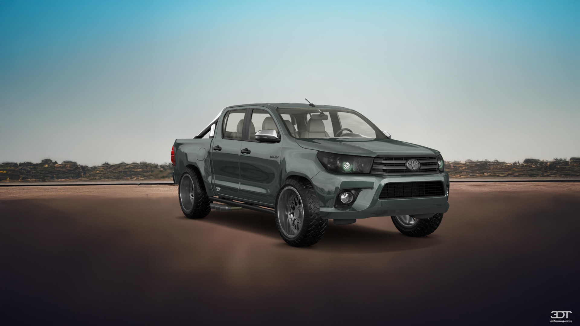 Toyota Hilux Double Cab 4 Door pickup truck 2015 tuning