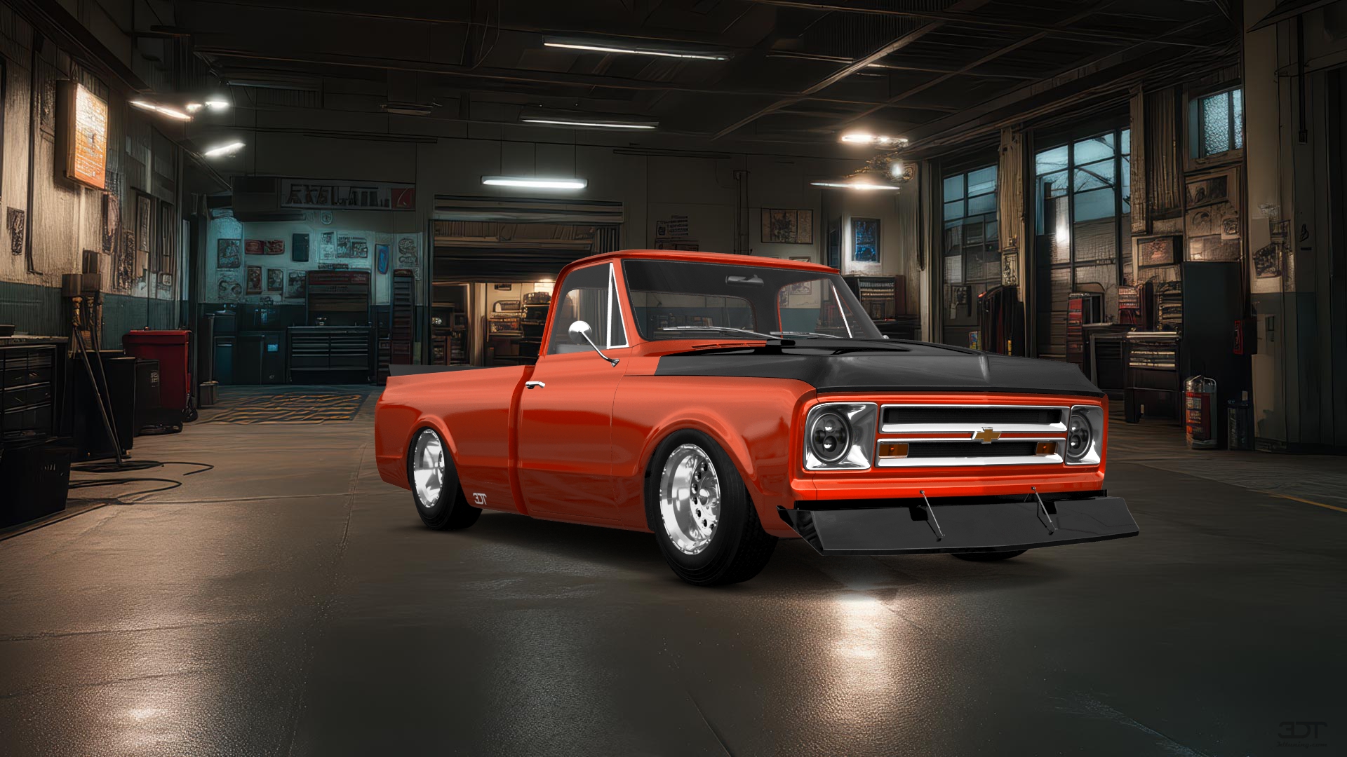 Chevrolet C-10 Cheyenne 2 Door pickup truck 1967 tuning