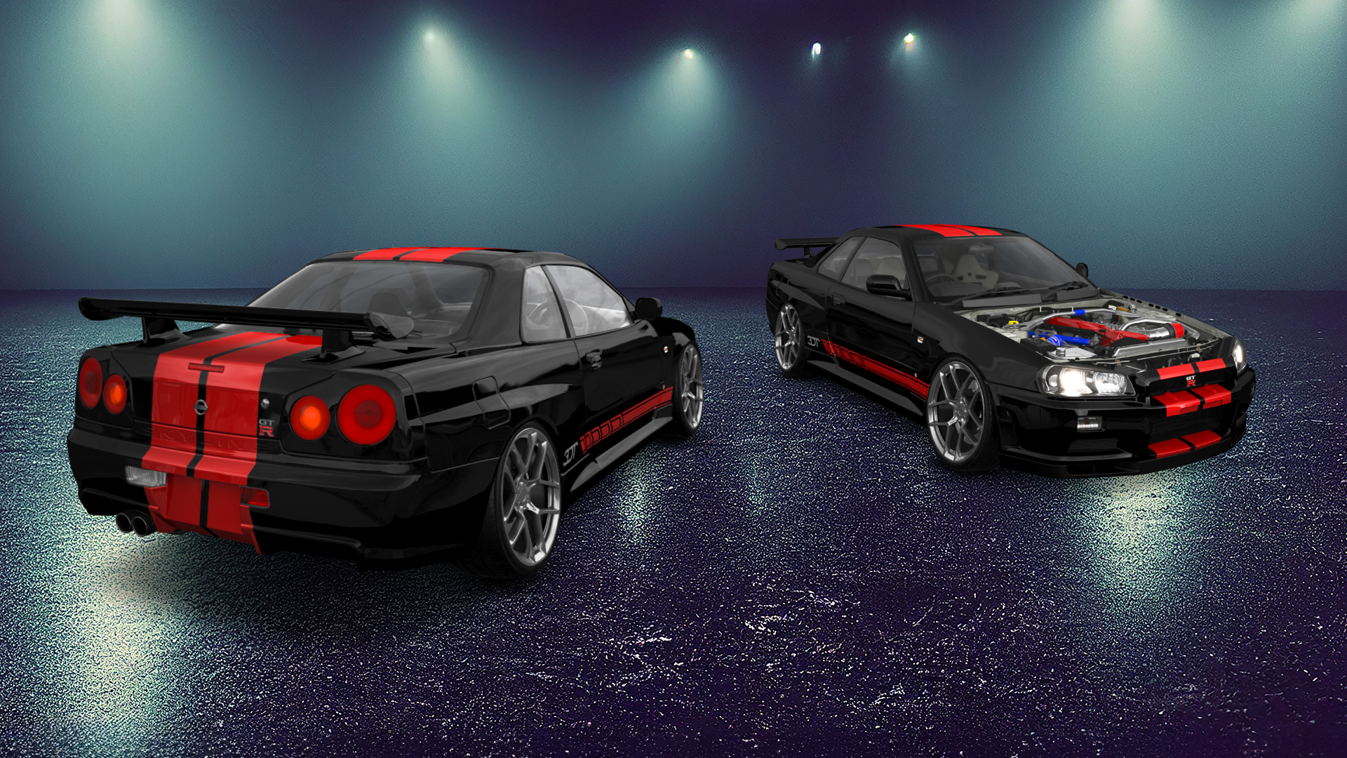 Nissan Skyline GT-R 2 Door Coupe 2000 tuning