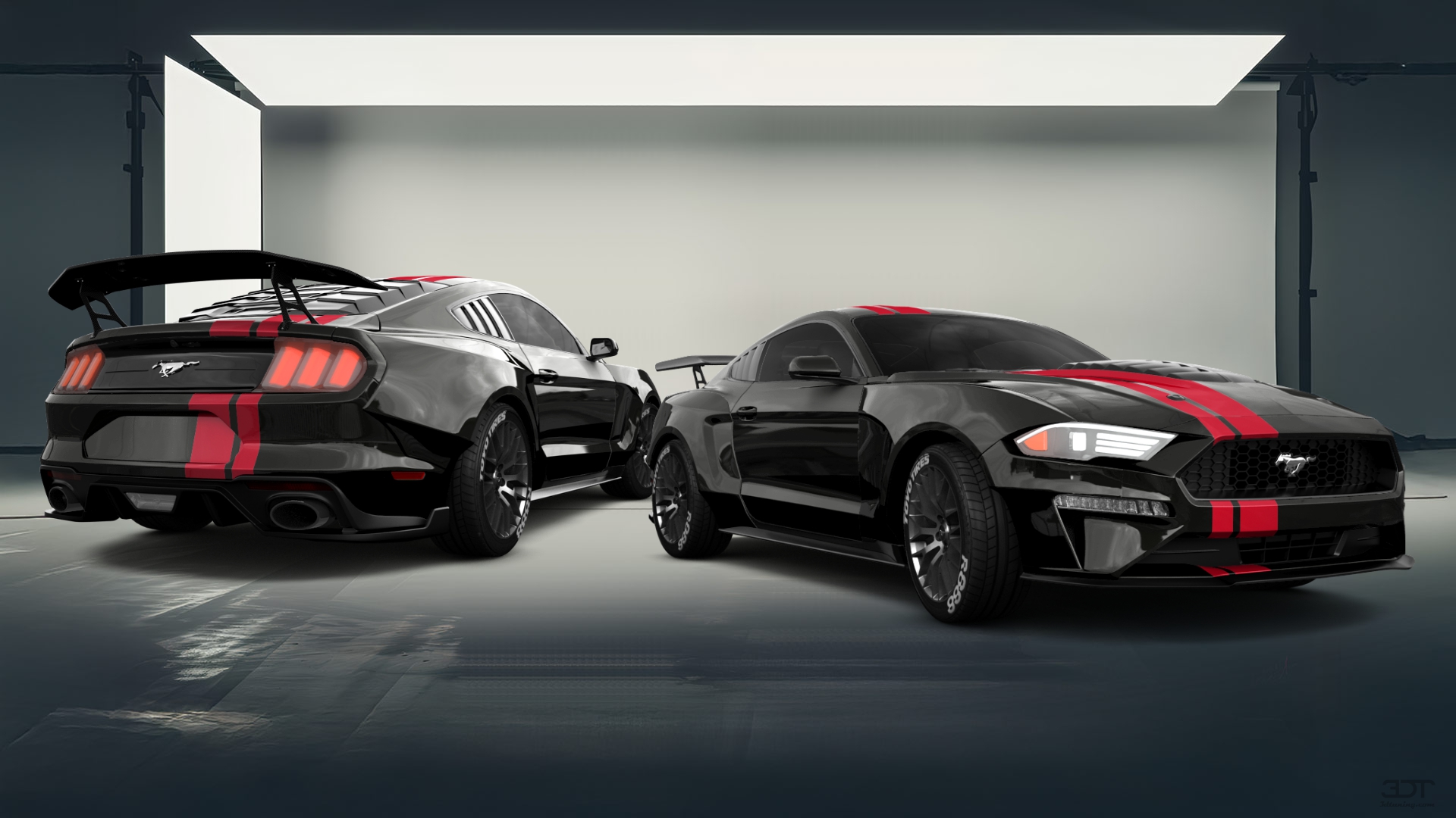 Ford Mustang Ecoboost 2 Door Coupe 2018 tuning