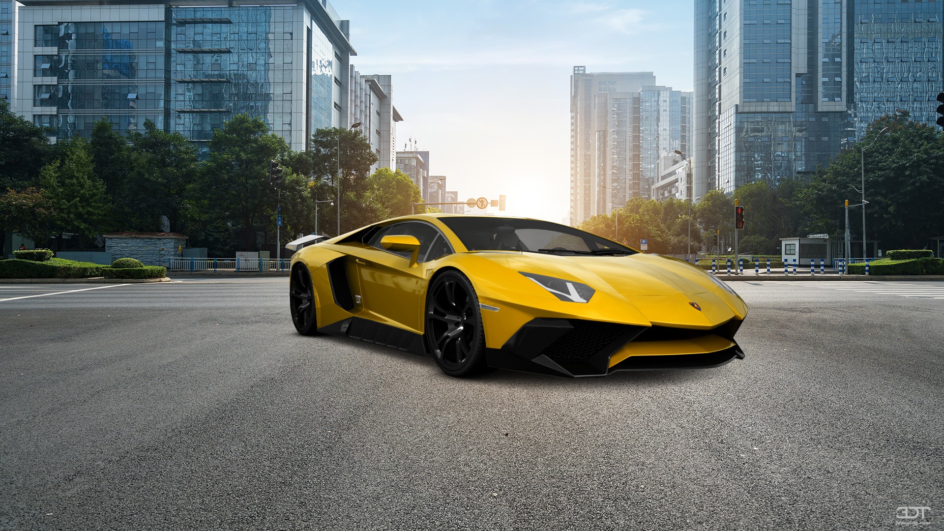 Lamborghini Aventador 2 Door Coupe 2012 tuning