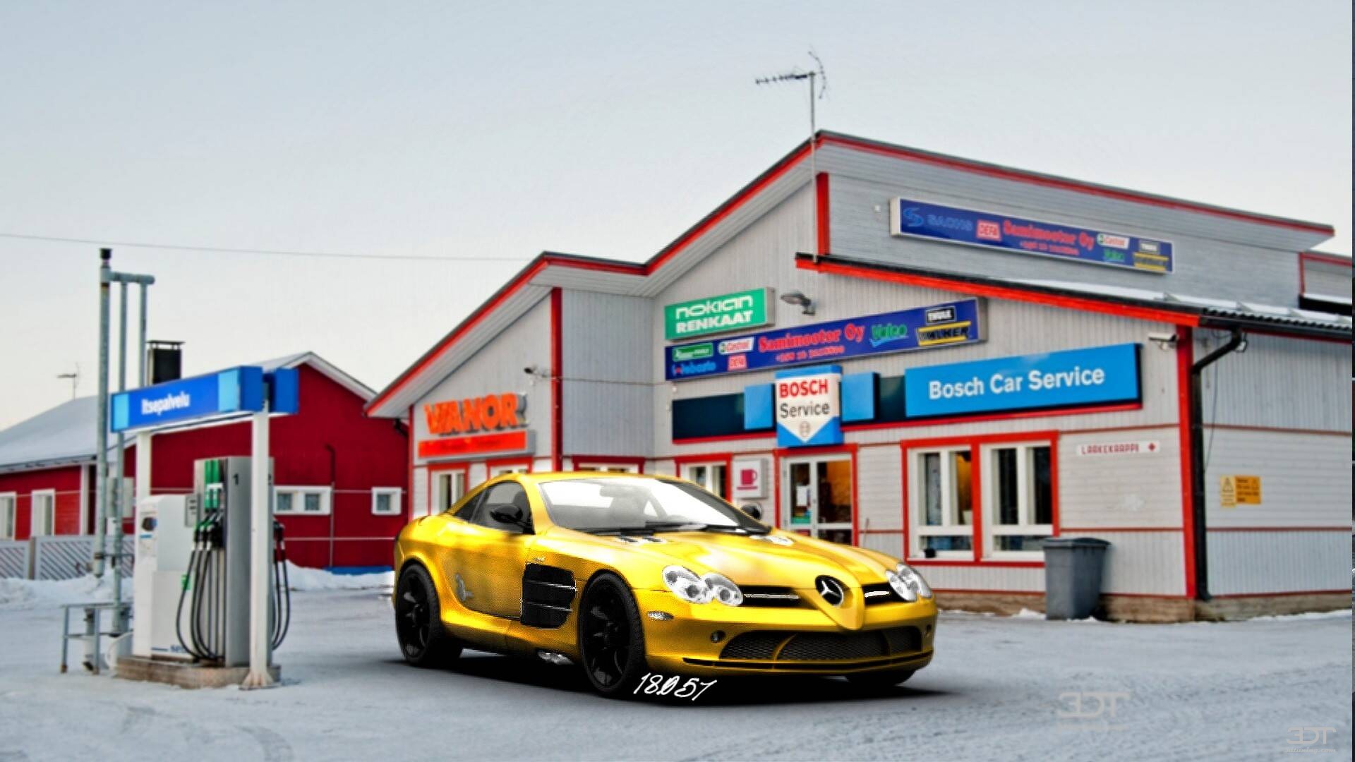 Mercedes SLR McLaren Coupe 2002 tuning