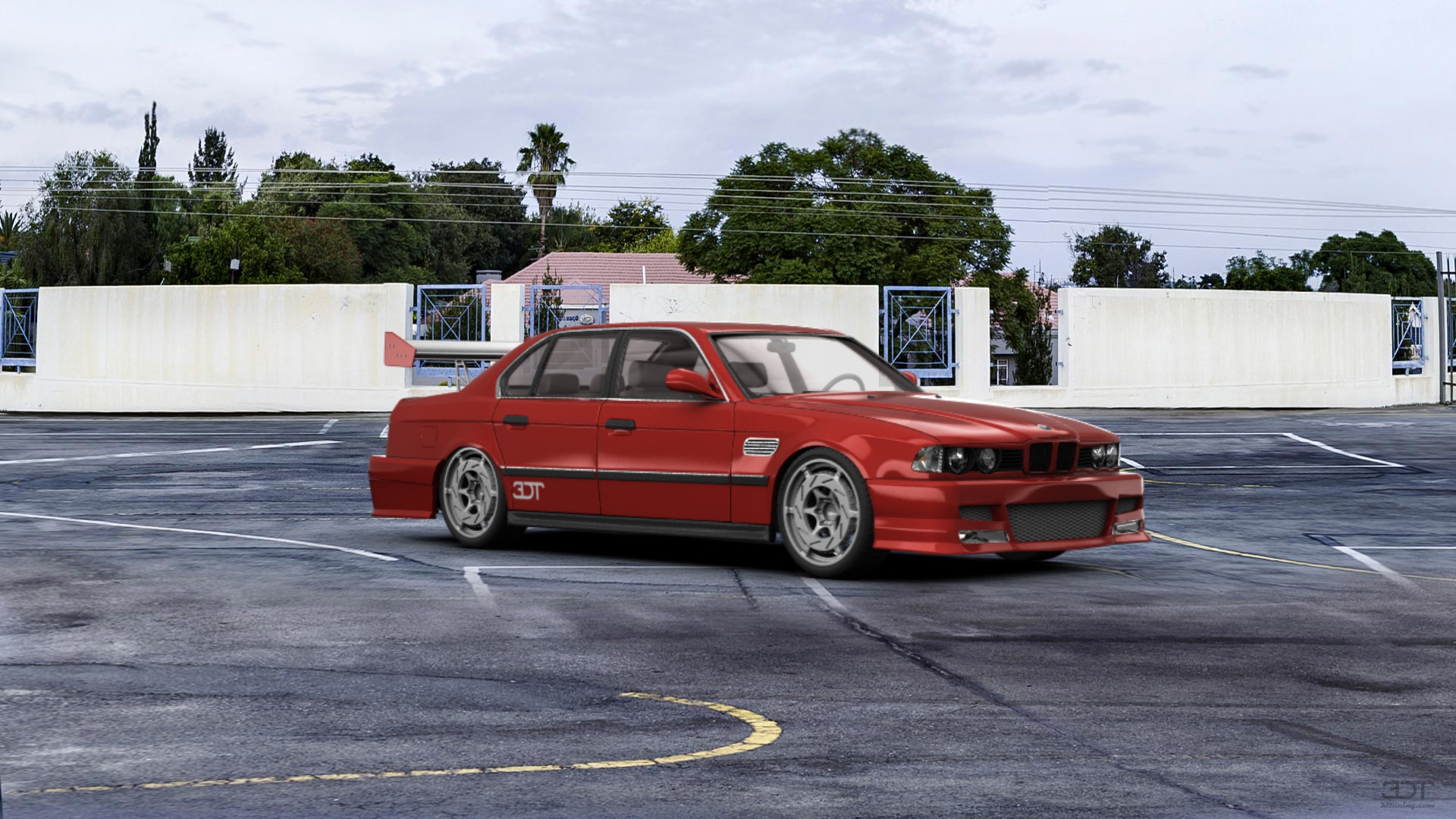 BMW 7 Series Sedan 1986 tuning