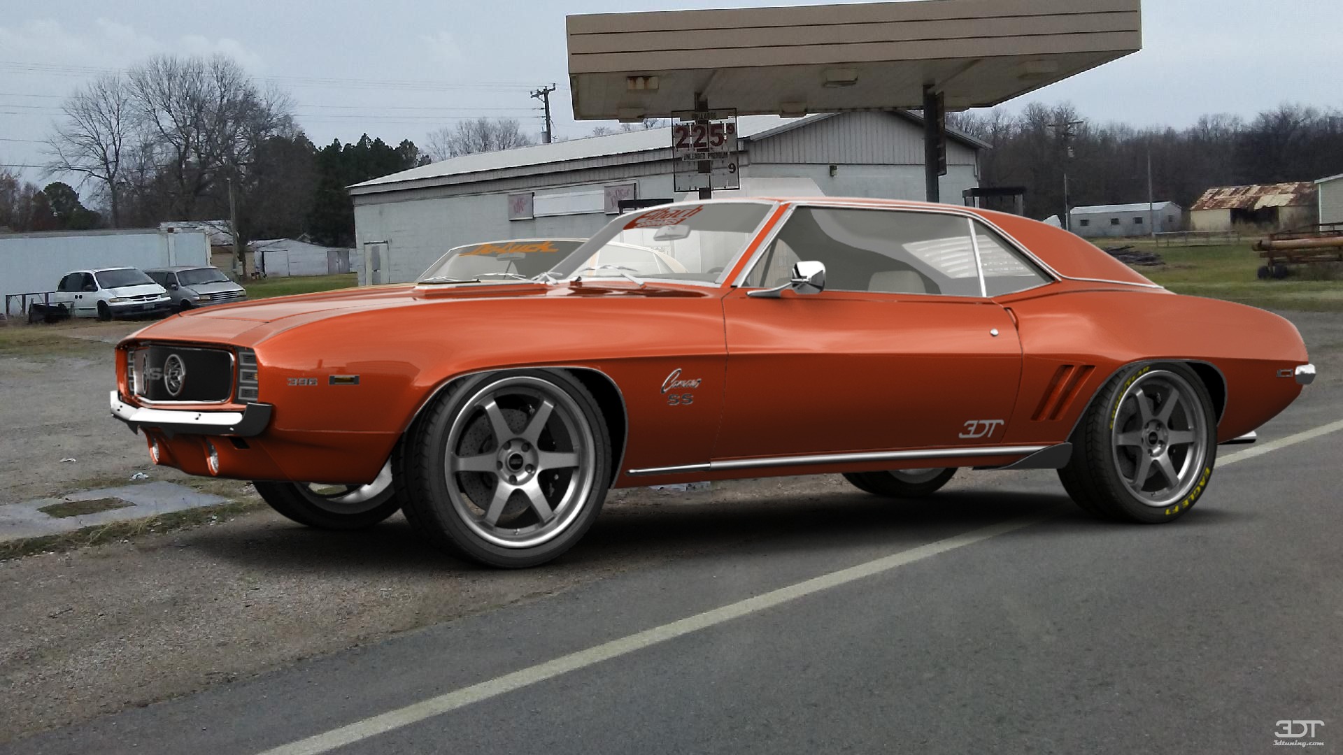 Chevrolet Camaro SS 2 Door Hardtop 1969 tuning