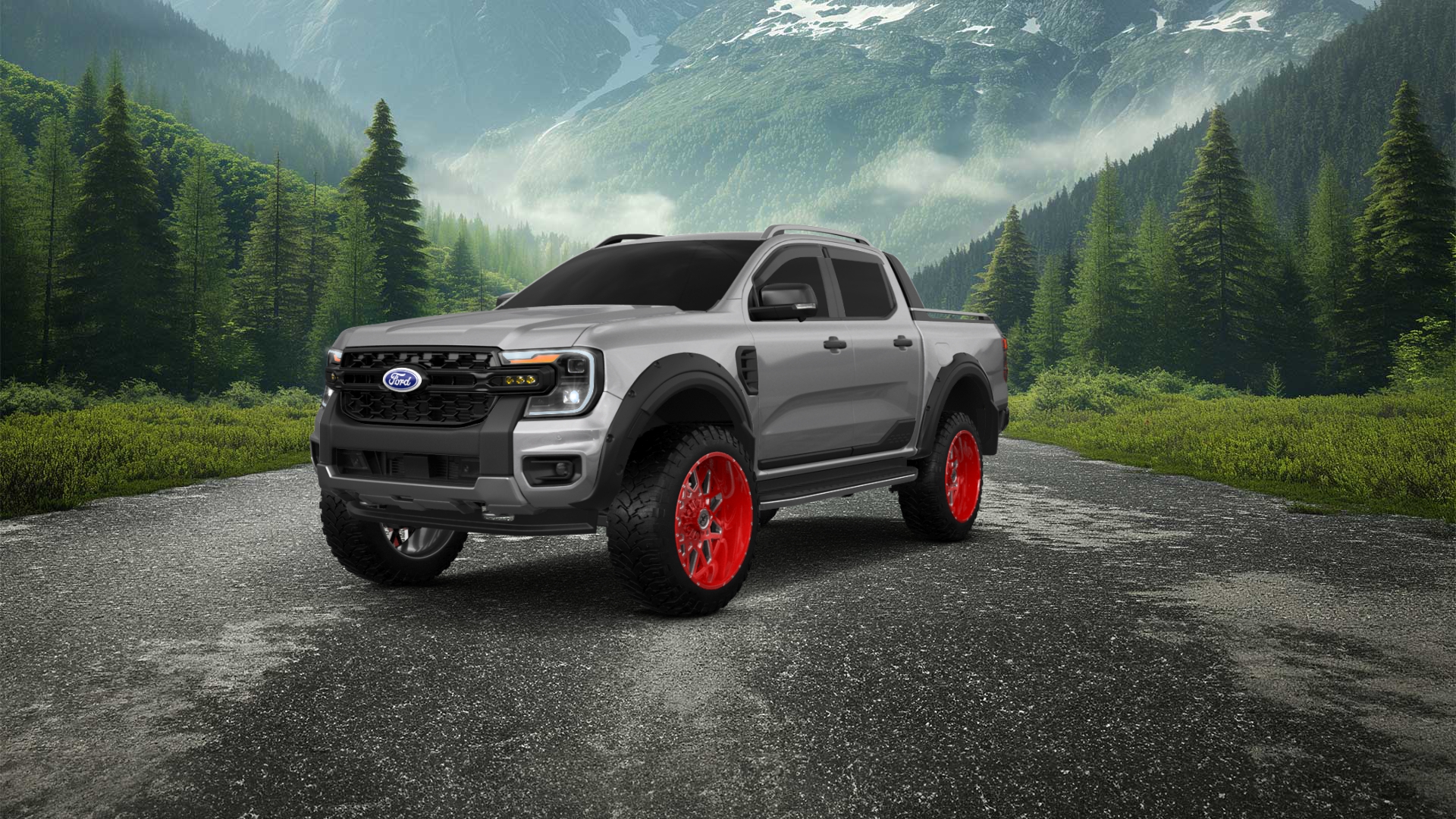 Ford Ranger 4 Door pickup truck 2022