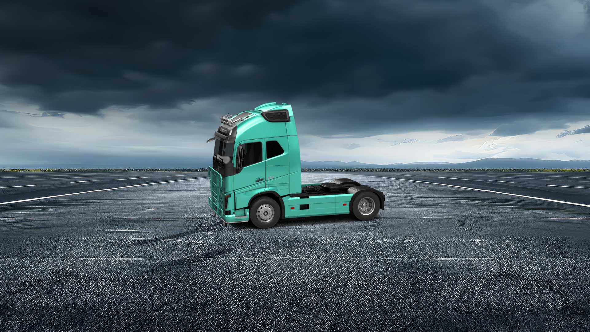 Volvo FH16 Globetrotter XL Cab Truck 2013 tuning