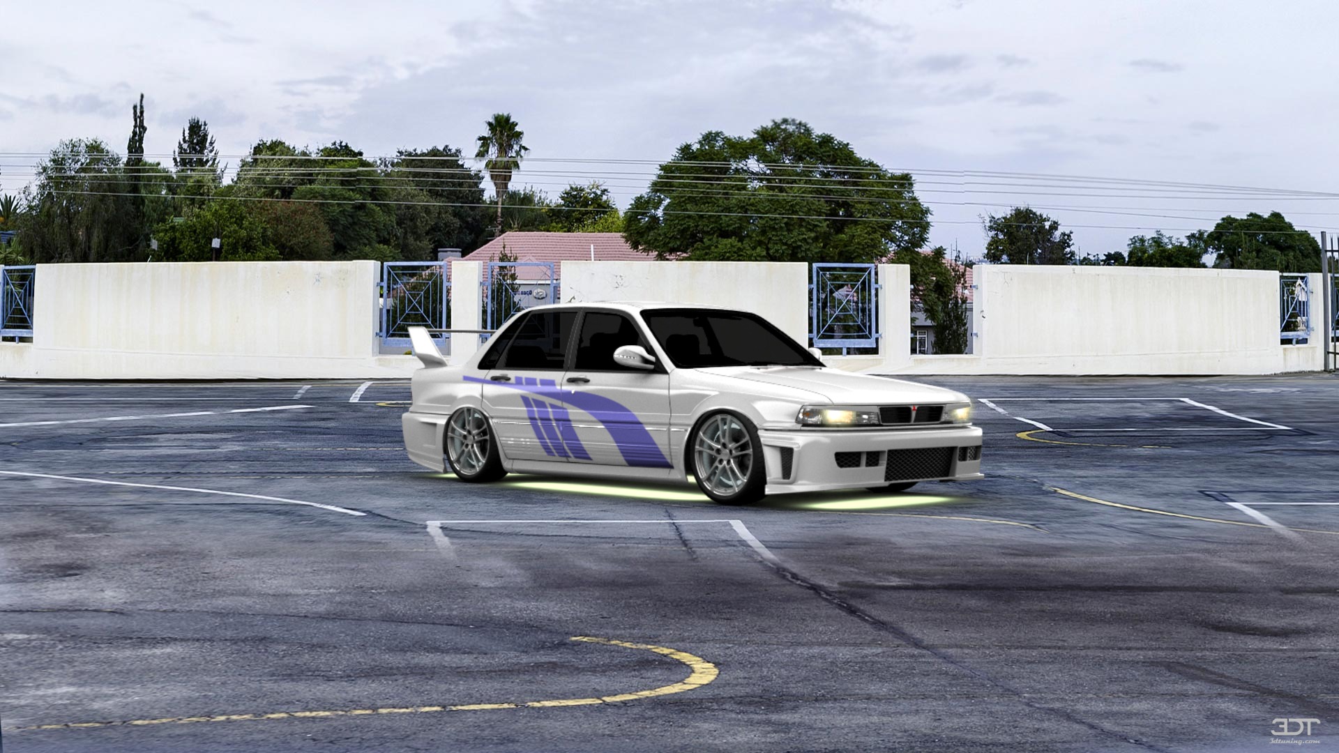 Mitsubishi Galant Sedan 1987 tuning