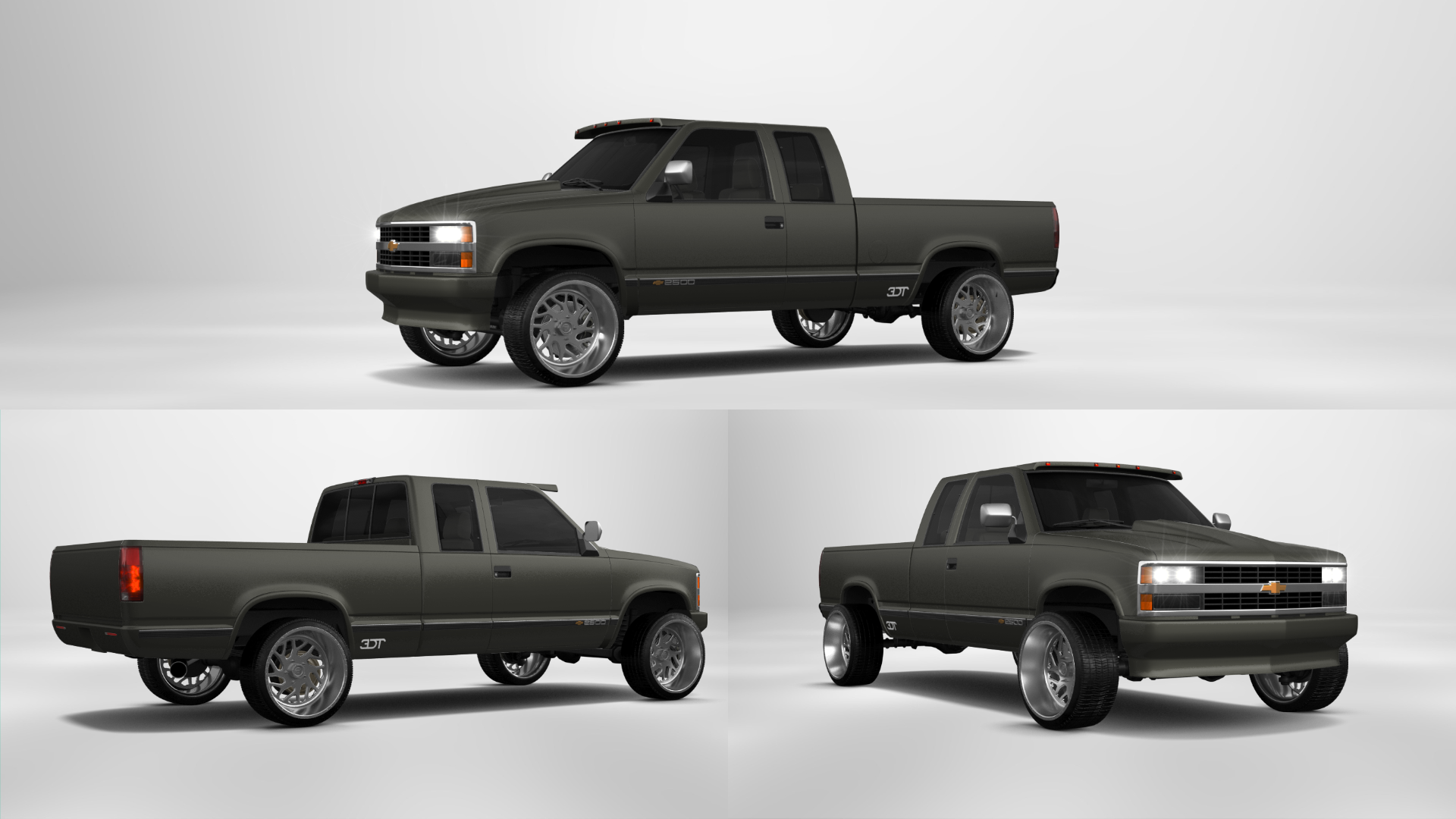 Chevrolet K2500 Extended Cab Pickup 1989