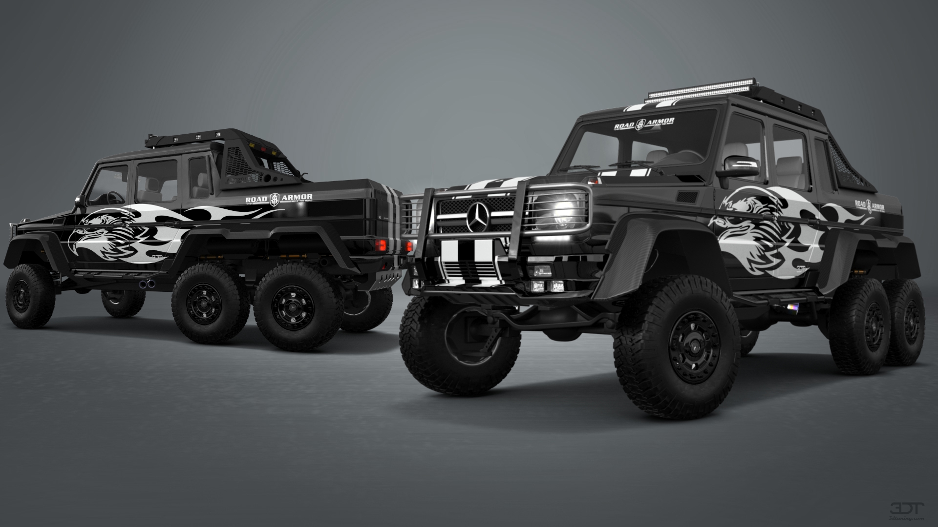 Mercedes G 63 AMG 6x6 4 Door pickup truck 2013