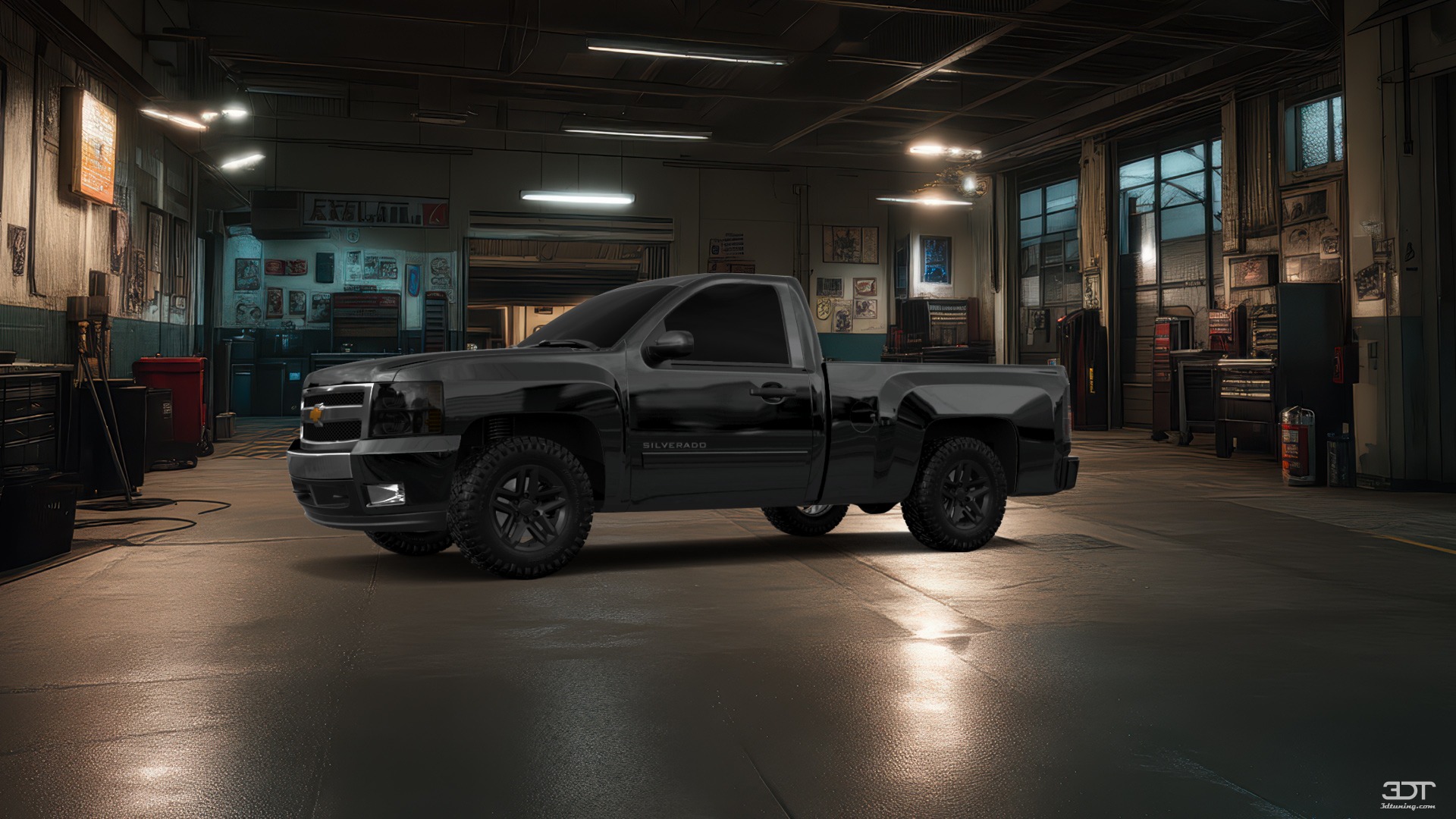 Chevrolet Silverado 1500 6.6 box Truck 2007 tuning