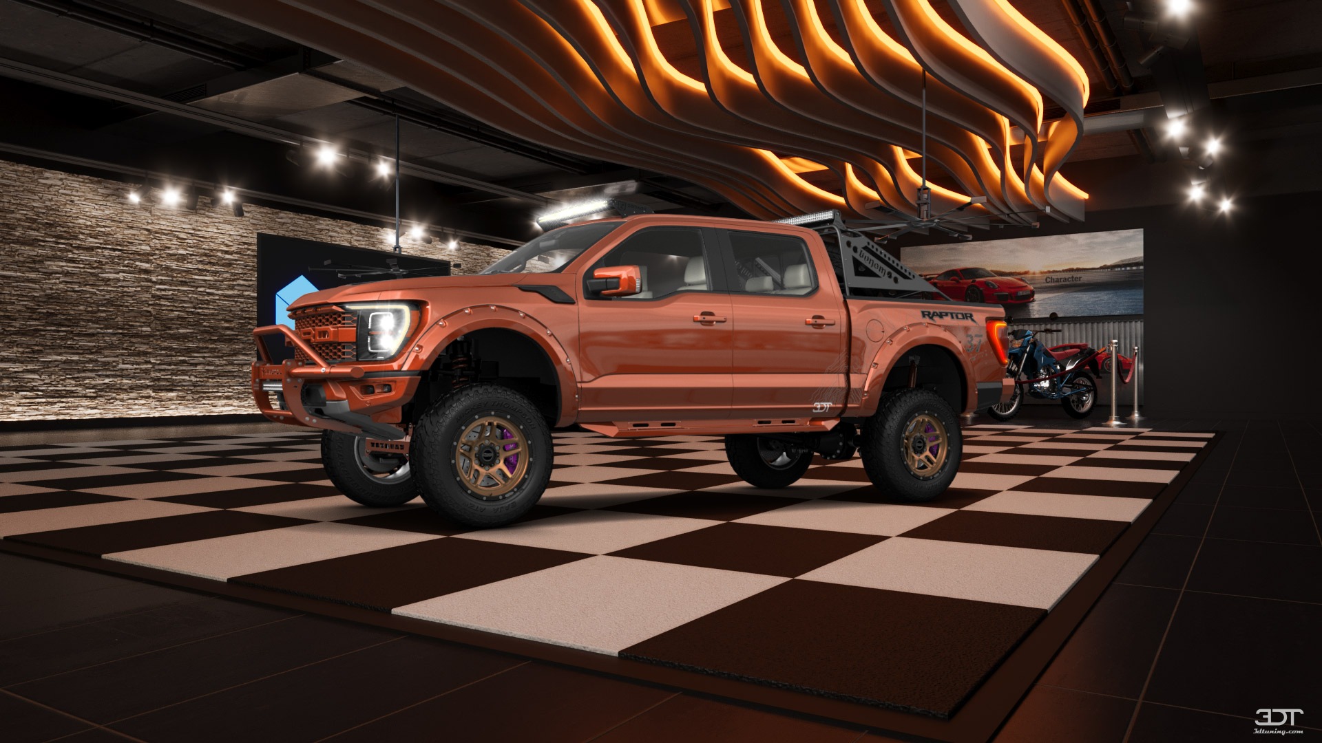 Ford F-150 Raptor 4 Door pickup truck 2021 tuning