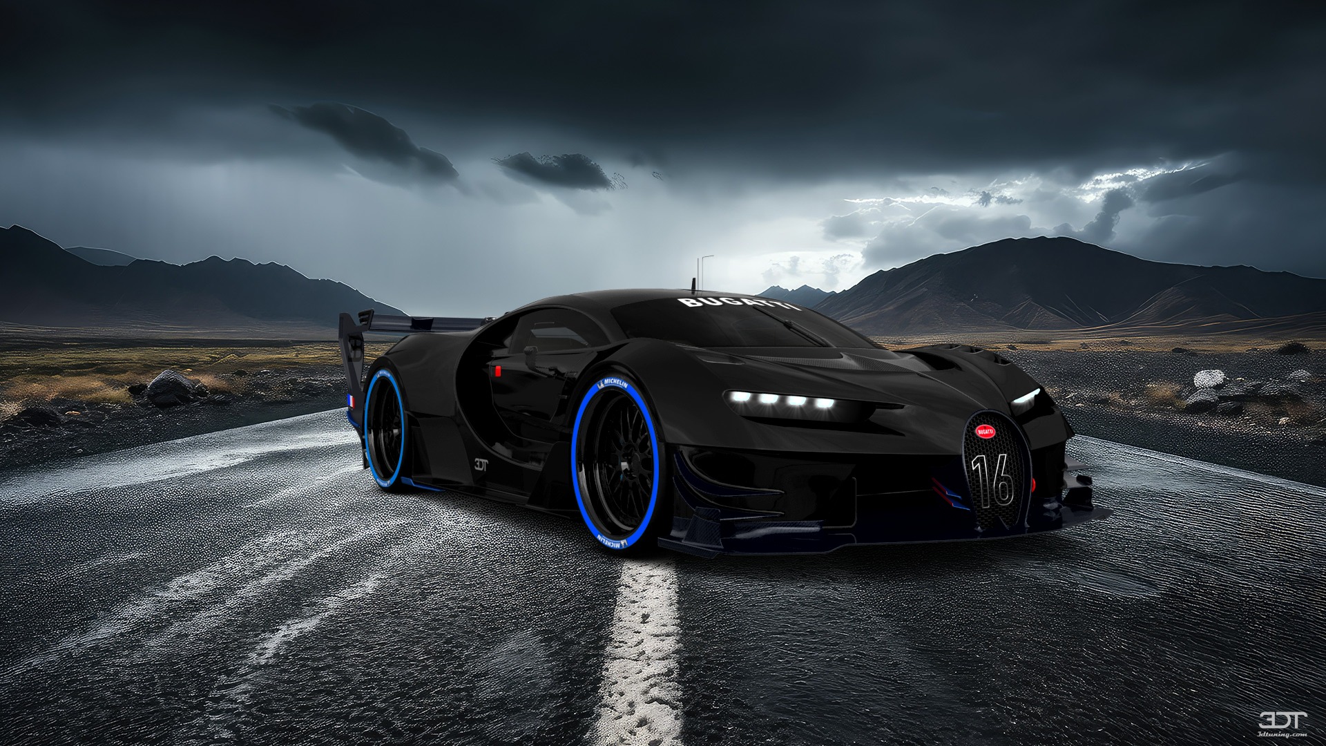 Bugatti Vision GT Supercar 2015 tuning