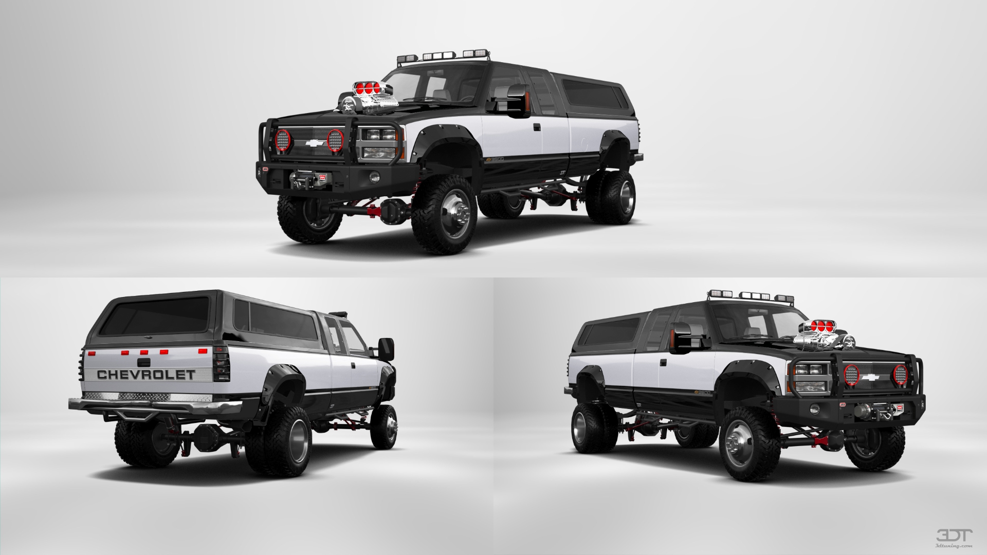 Chevrolet K3500 Extended Cab Pickup Truck 1988 tuning