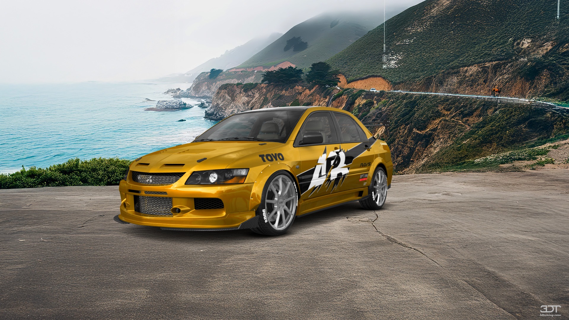 Mitsubishi Lancer Evo IX 4 Door Saloon 2005 tuning
