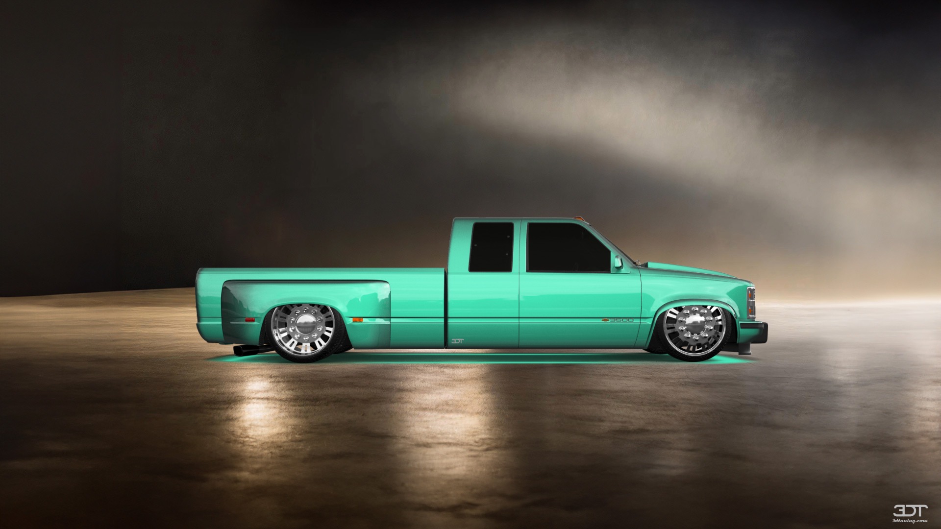 Chevrolet K3500 Extended Cab Pickup Truck 1988