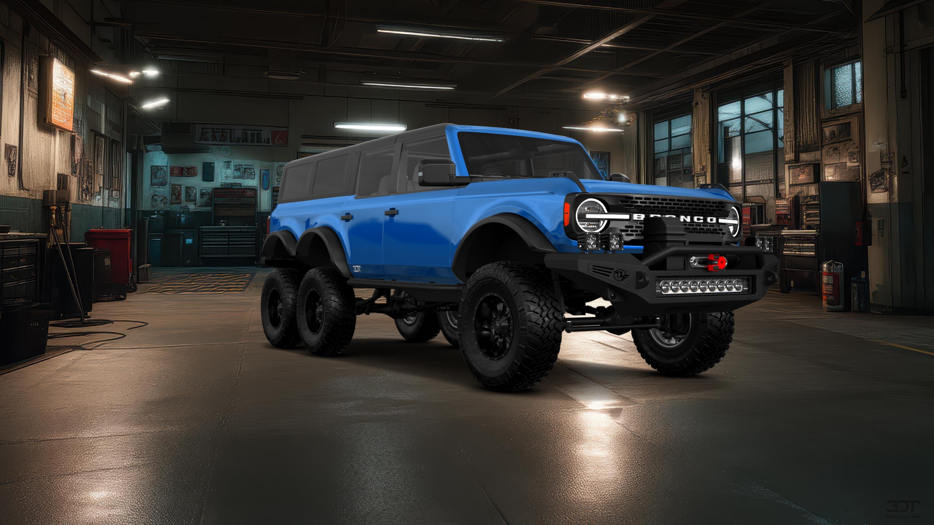 Ford Bronco 6X6 4 Door pickup truck 2021 tuning