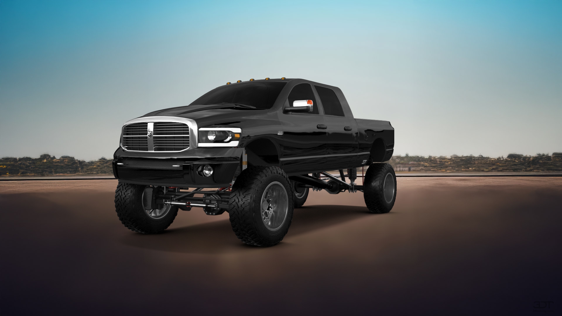 Dodge Ram 2500 4 Door pickup truck 2007 tuning