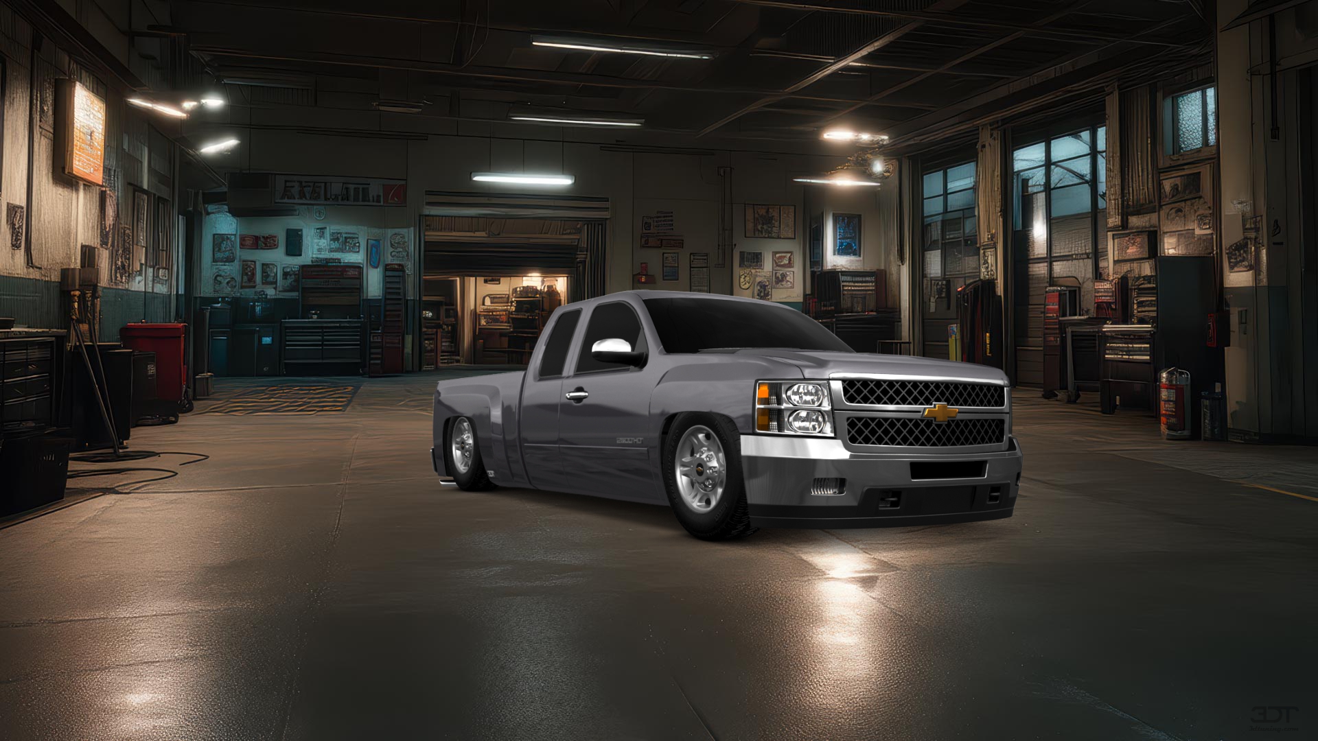 Chevrolet Silverado 2500 HD Extended Cab Pickup Truck 2007 tuning