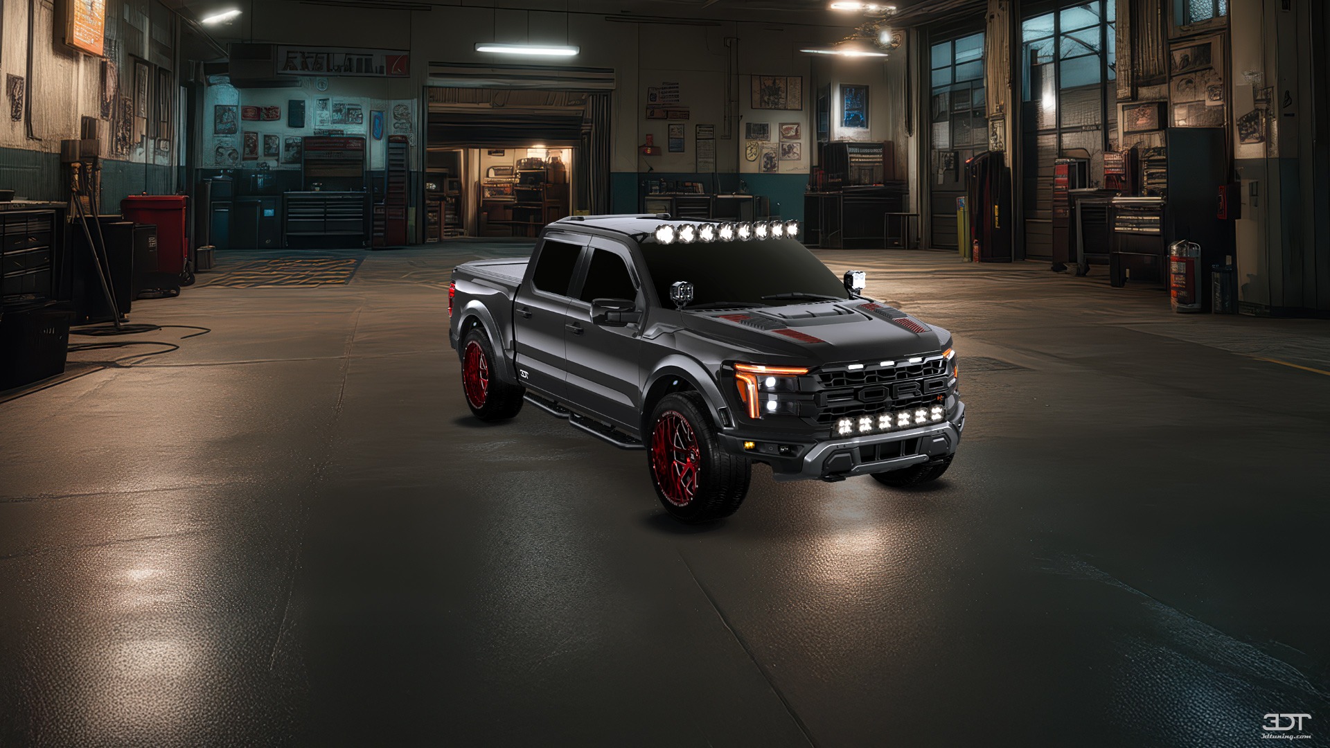 Ford F-150 Raptor 4 Door pickup truck 2024 tuning