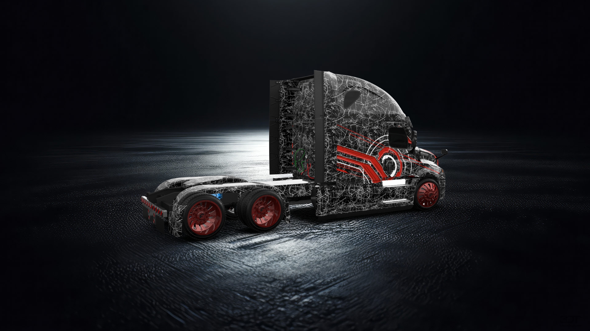 Freightliner Cascadia Sleeper Cab Truck 2018