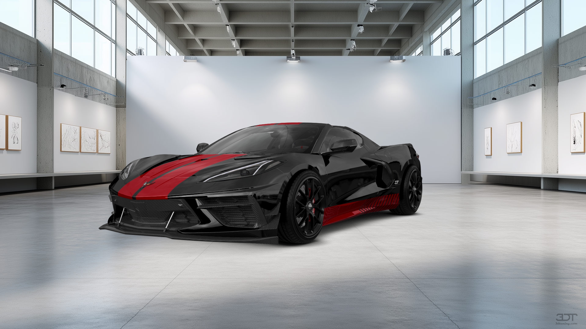 Chevrolet Corvette 2 door targa top 2020 tuning