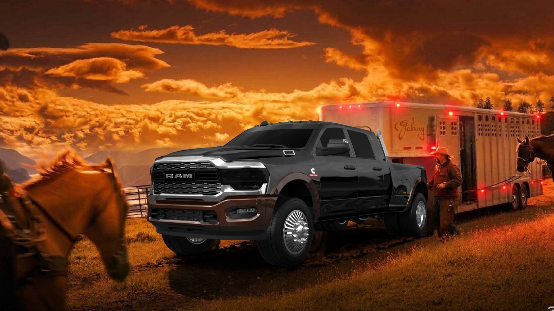 Dodge Ram 3500 4 Door pickup truck 2020 tuning