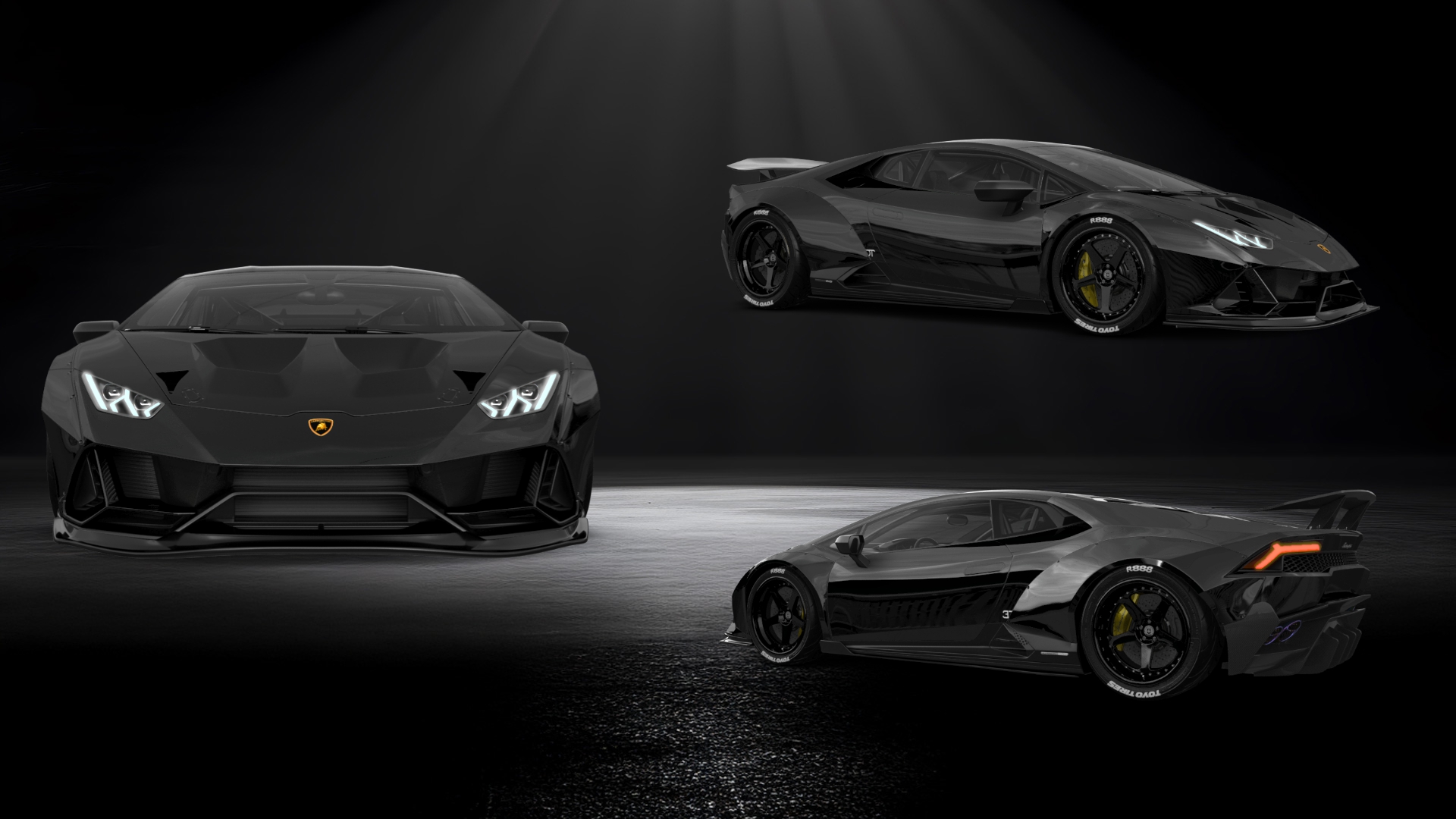 Lamborghini Huracan 2 Door Coupe 2014 tuning