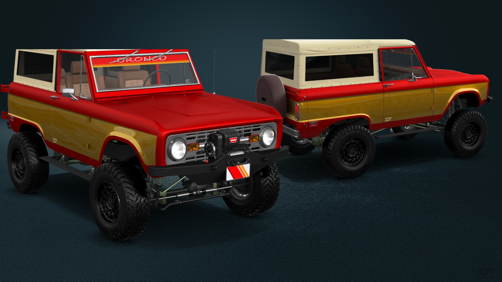 Ford Bronco 3 Door SUV 1965