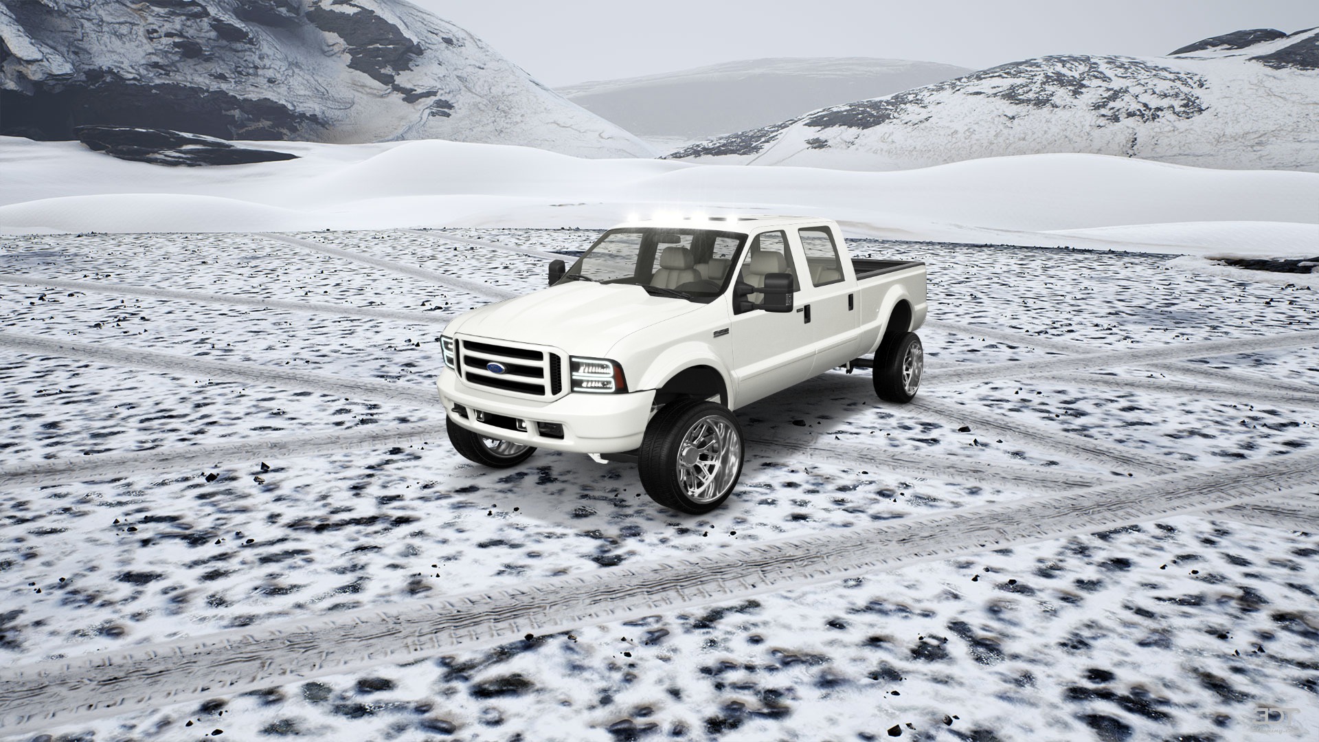 Ford F-250 Crew Cab 4 Door pickup truck 1999