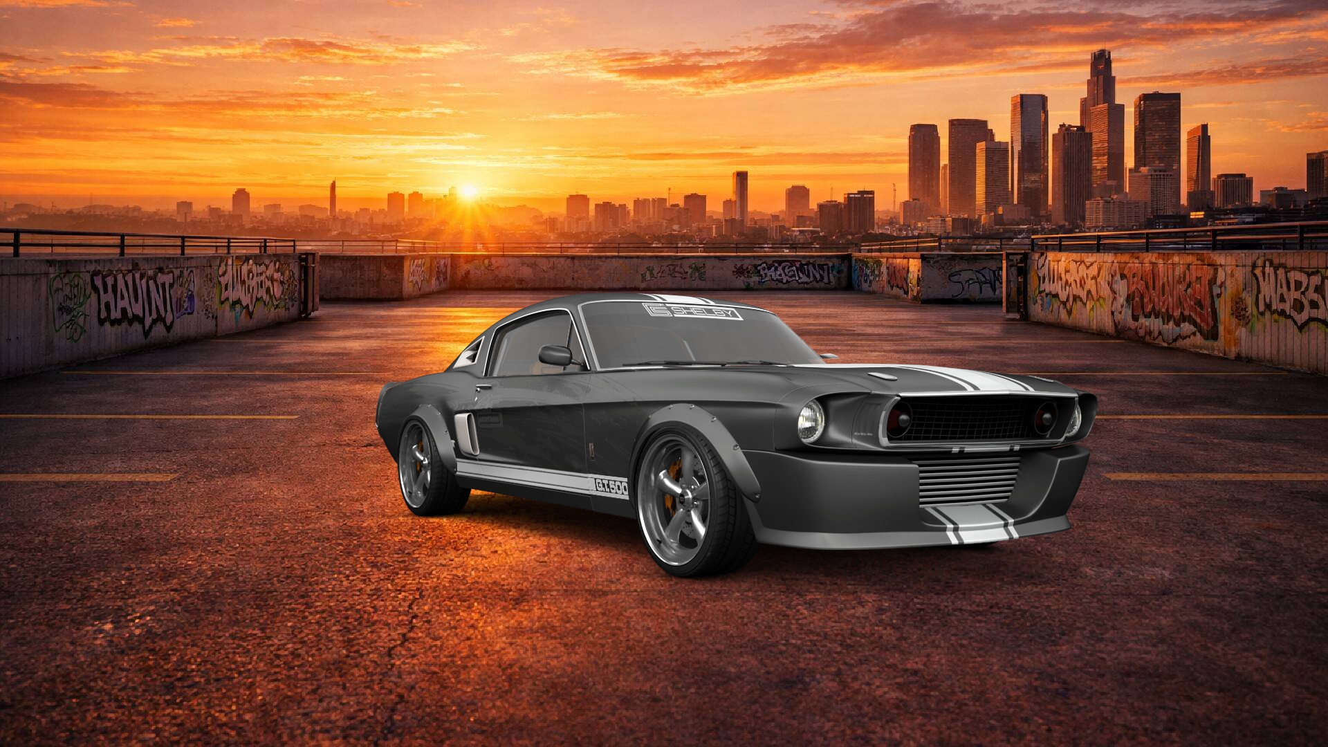 Mustang GT500 2 Door Coupe 1968