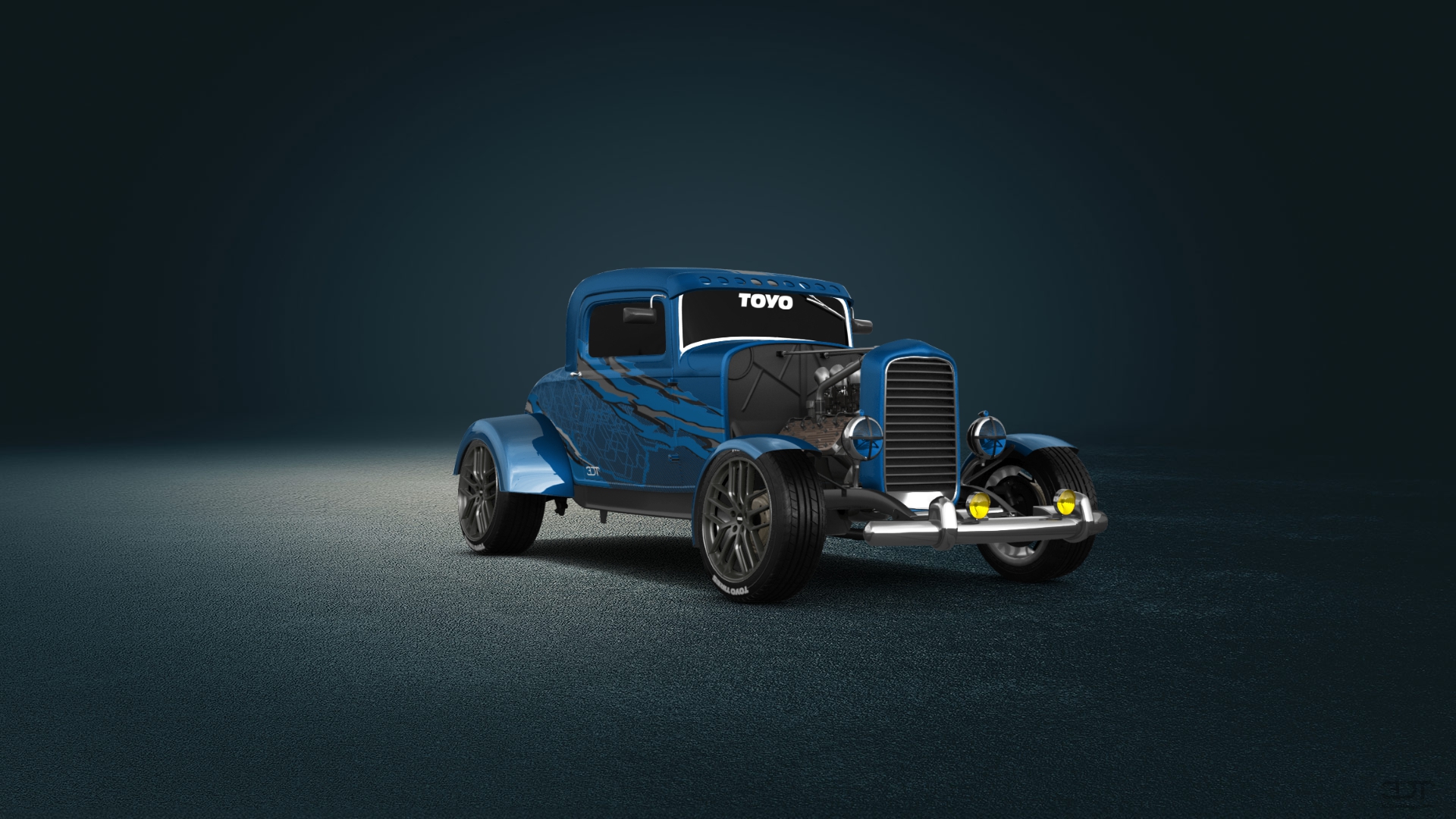 Ford Model B Deluxe 2 Door Coupe 1932