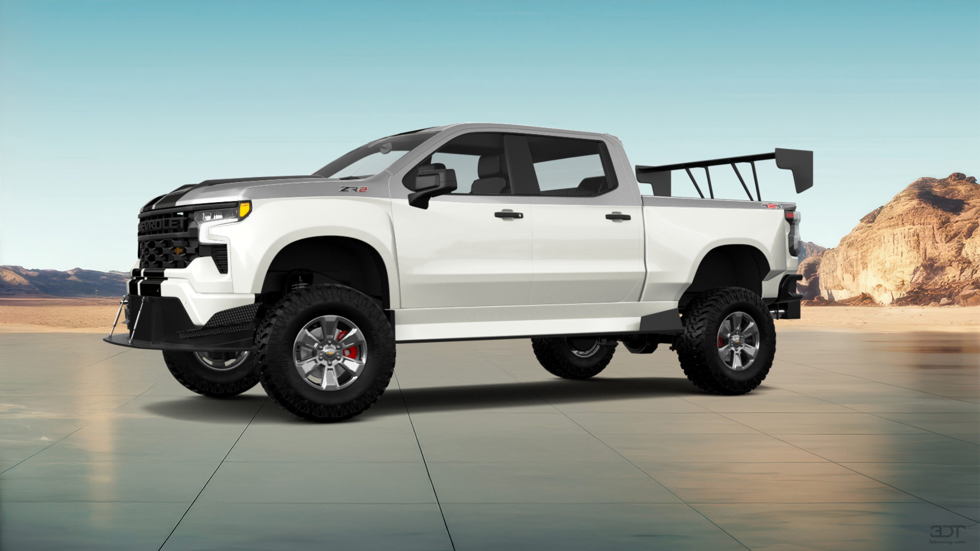 Chevrolet Silverado 1500 Crew Cab 5.8 ft box 4 Door pickup truck 2023 tuning