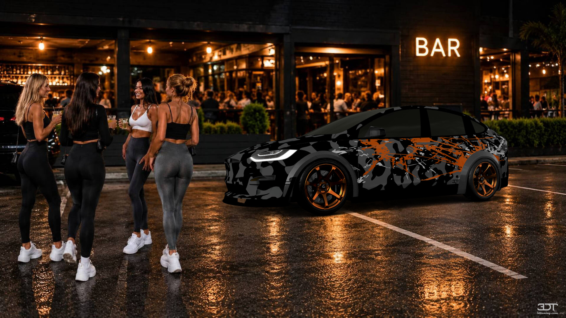 Tesla Model X 5 Door SUV 2024 tuning