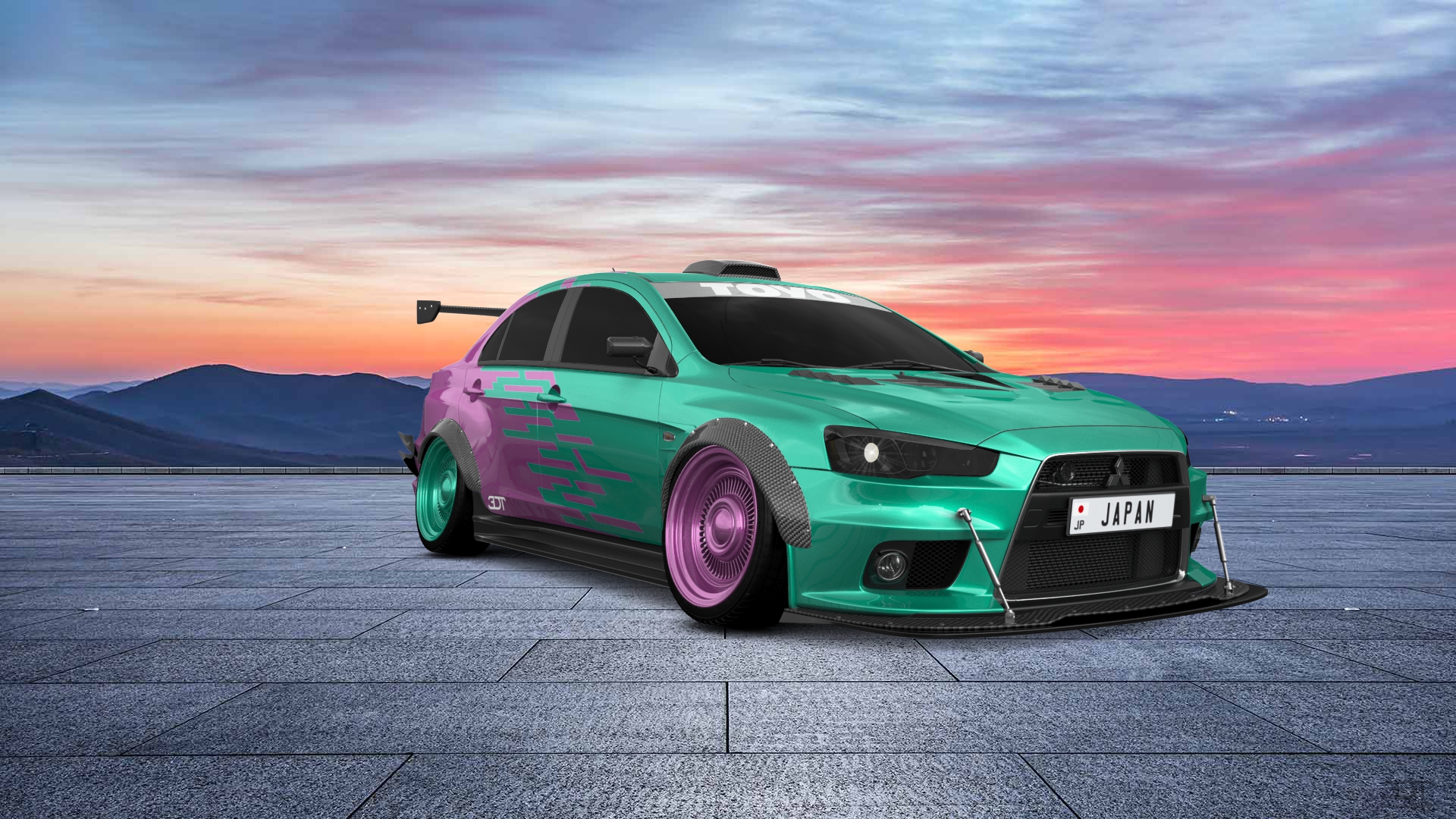 Mitsubishi Lancer Evolution X Sedan 2008