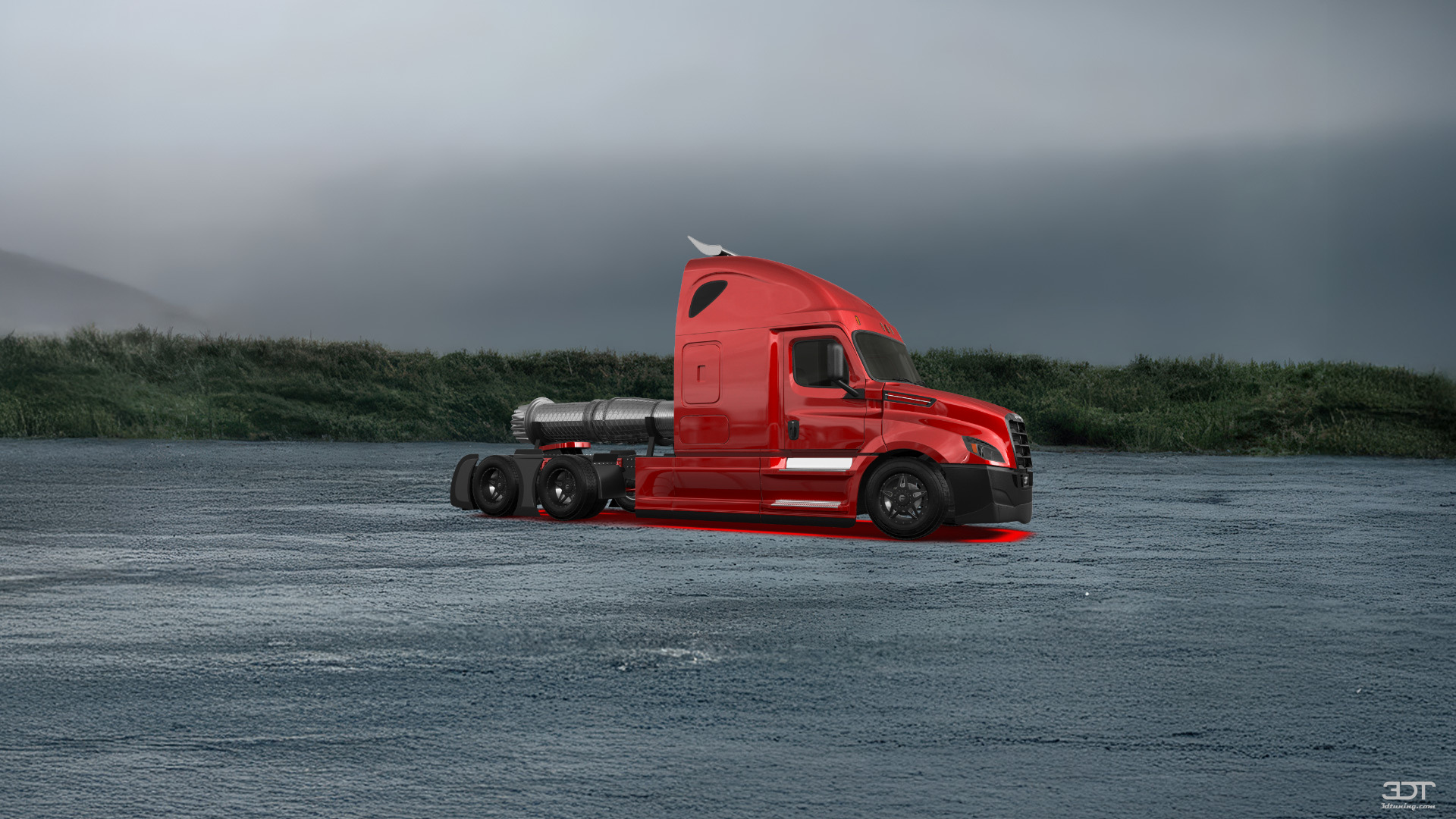 Freightliner Cascadia Sleeper Cab Truck 2018 tuning