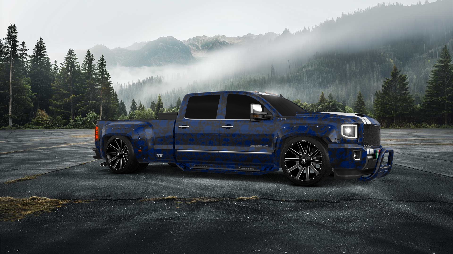 GMC Sierra 3500 HD Crew Cab 4 Door pickup truck 2015