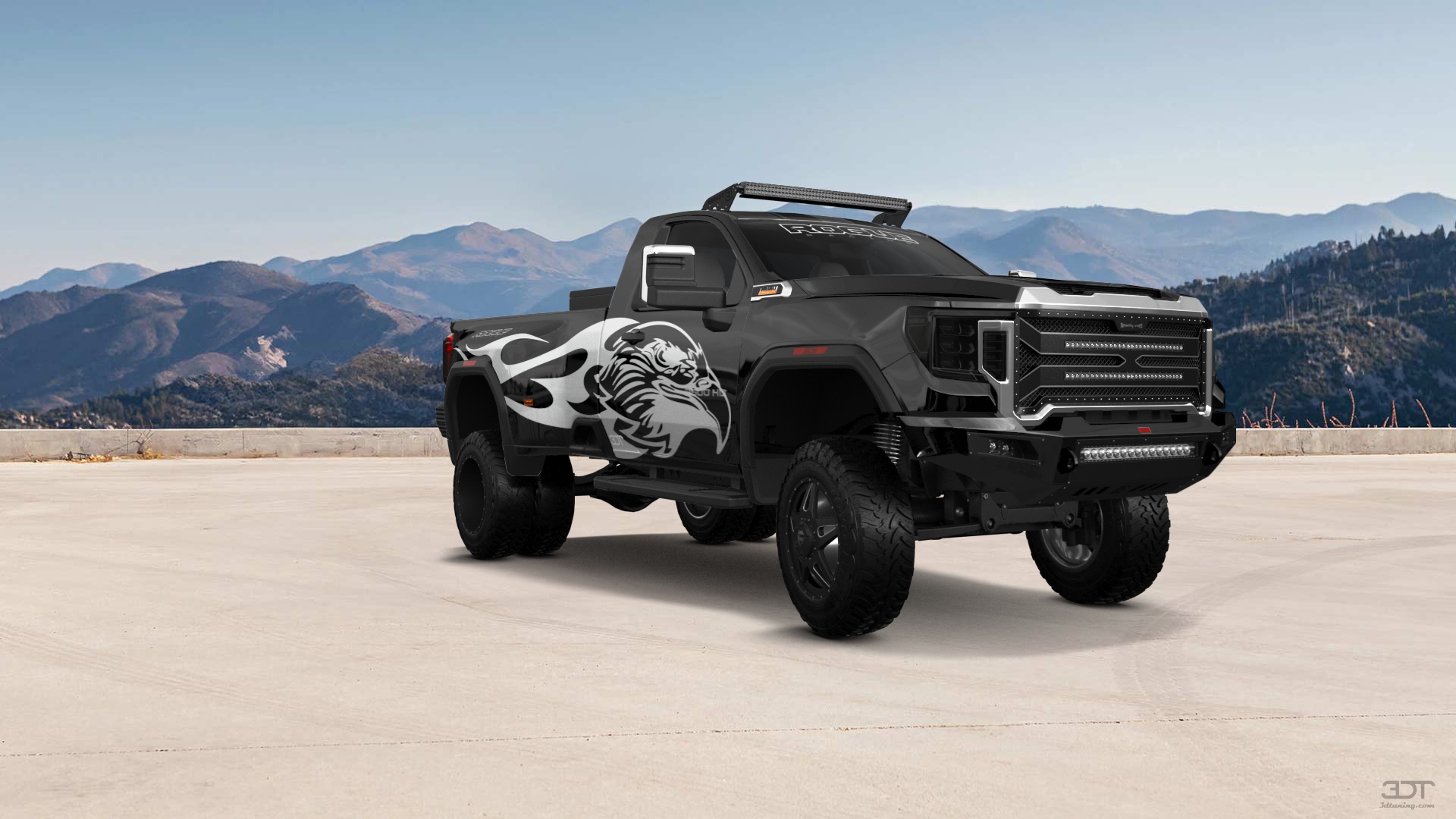 GMC Sierra 3500 HD 2 Door pickup truck 2020 tuning