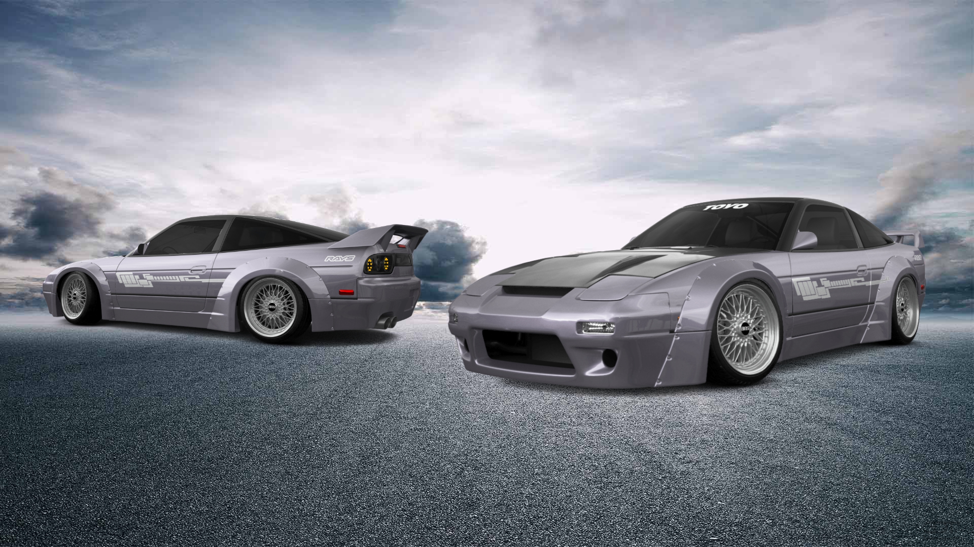 Nissan 240SX 3 Door Hatchback 1989 tuning