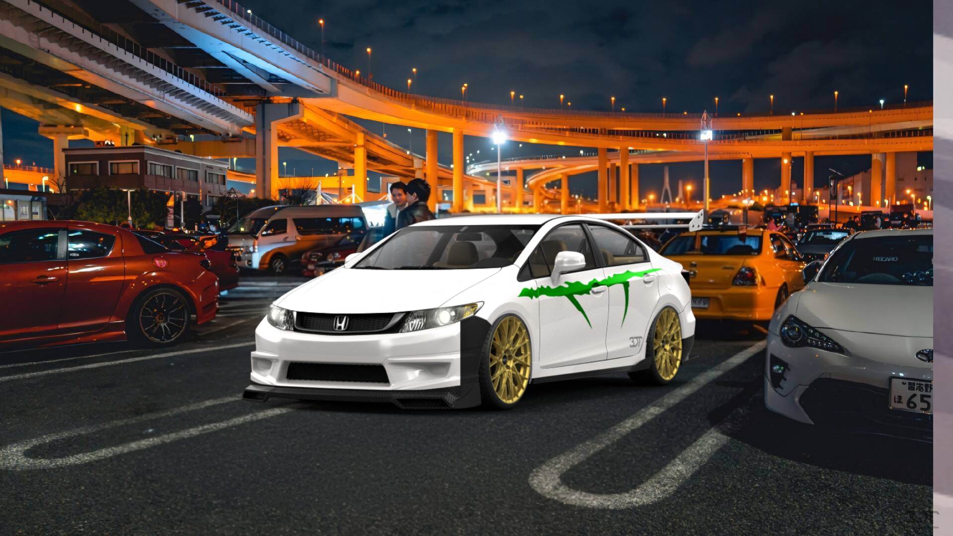 Honda Civic Sedan 2012 tuning