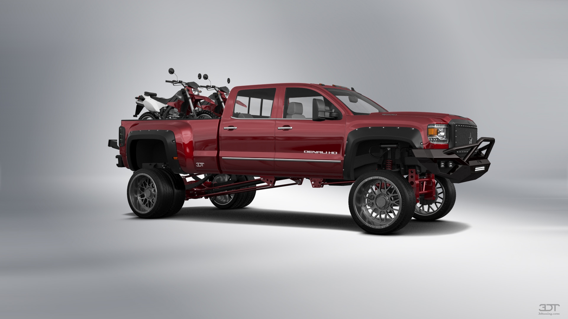 GMC Sierra 3500 HD Crew Cab 4 Door pickup truck 2015 tuning