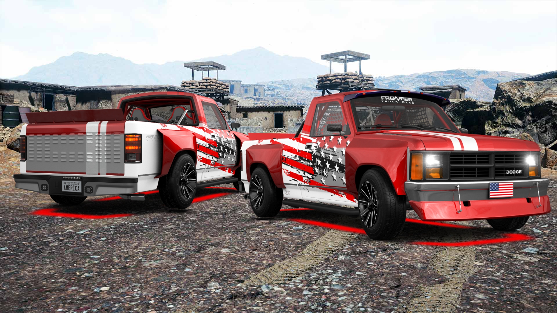 Dodge Dakota Regular Cab 2 Door pickup truck 1987