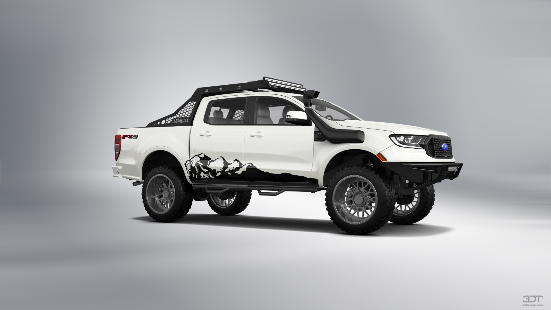 Ford Ranger 4 Door pickup truck 2019 tuning