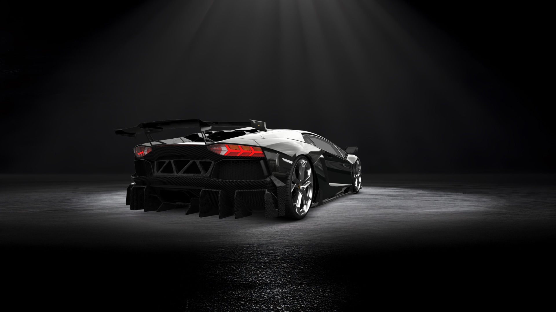 Lamborghini Aventador 2 Door Coupe 2012 tuning