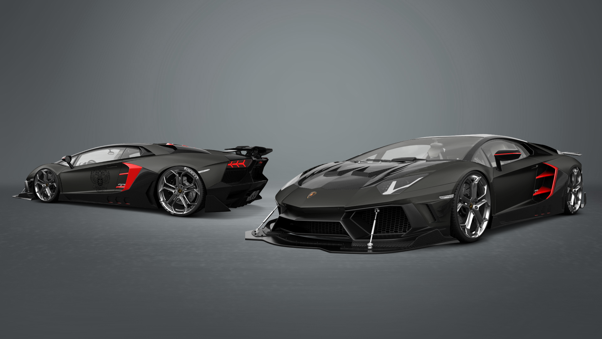 Lamborghini Aventador 2 Door Coupe 2012 tuning