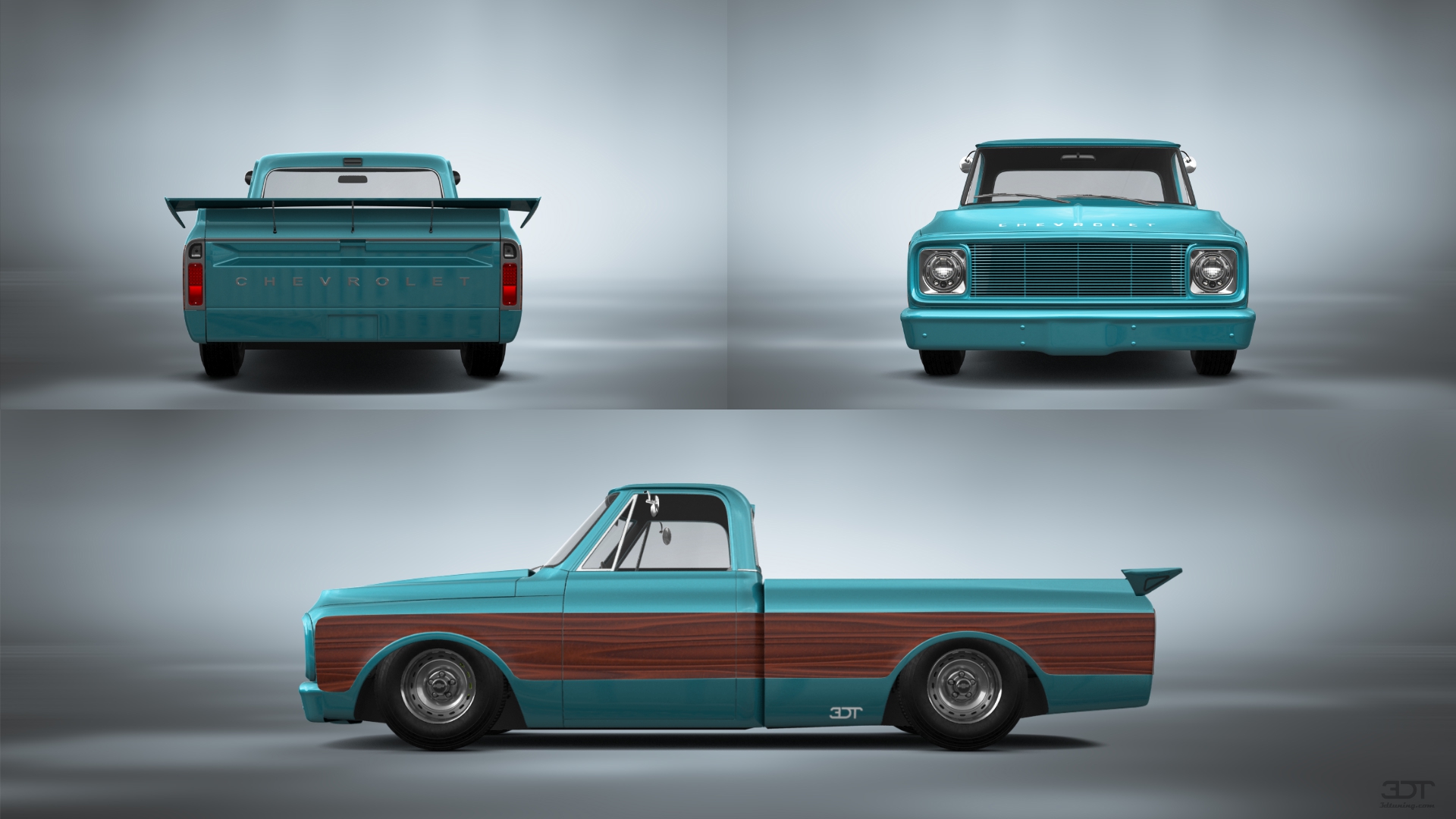 Chevrolet C-10 Cheyenne 2 Door pickup truck 1972
