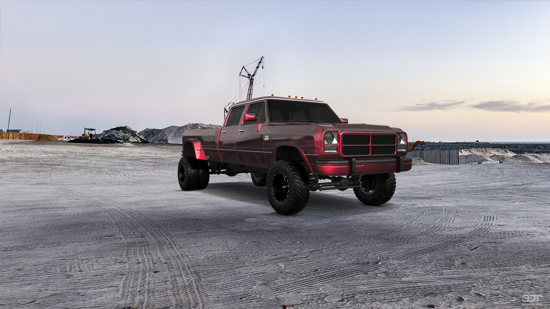 Dodge Ram 350 4 Door pickup truck 1991