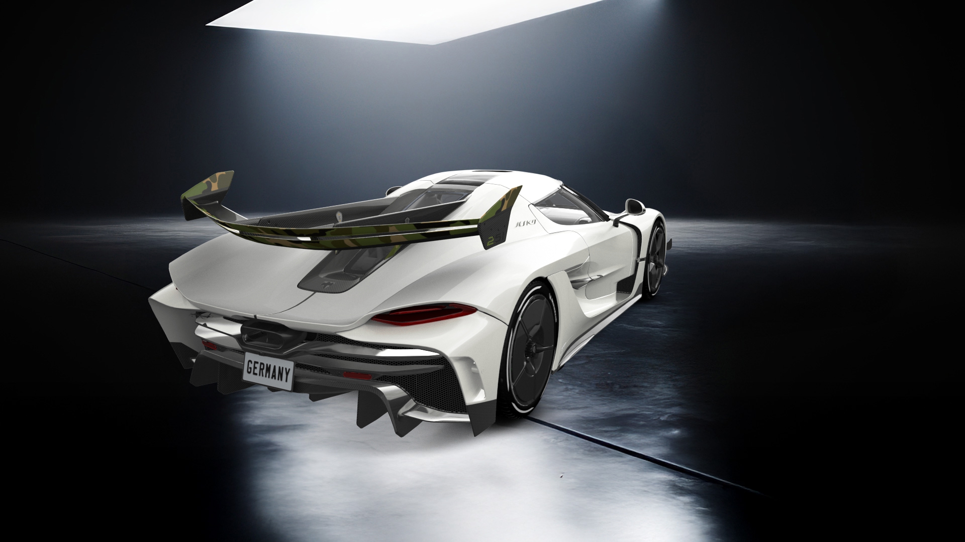 Koenigsegg Jesko 2 door targa top 2020 tuning