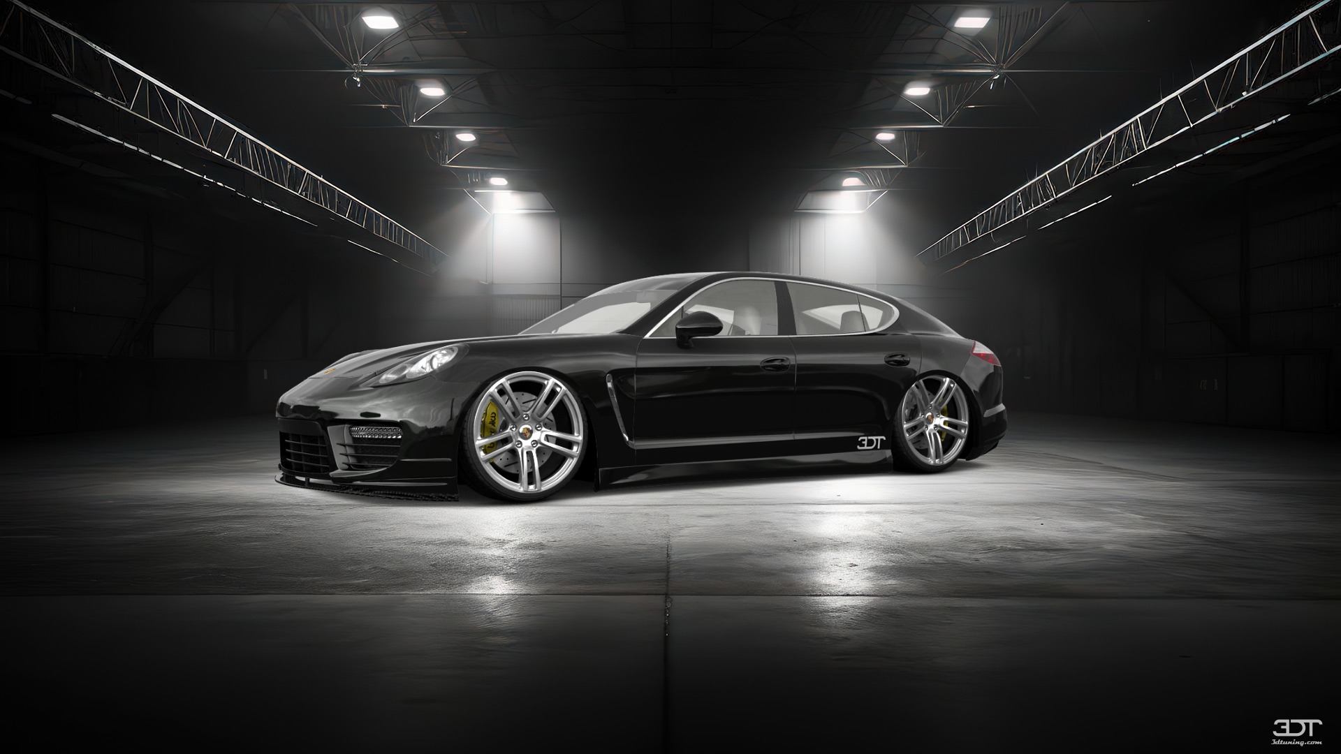 Porsche Panamera 4 door fastback saloon 2011 tuning
