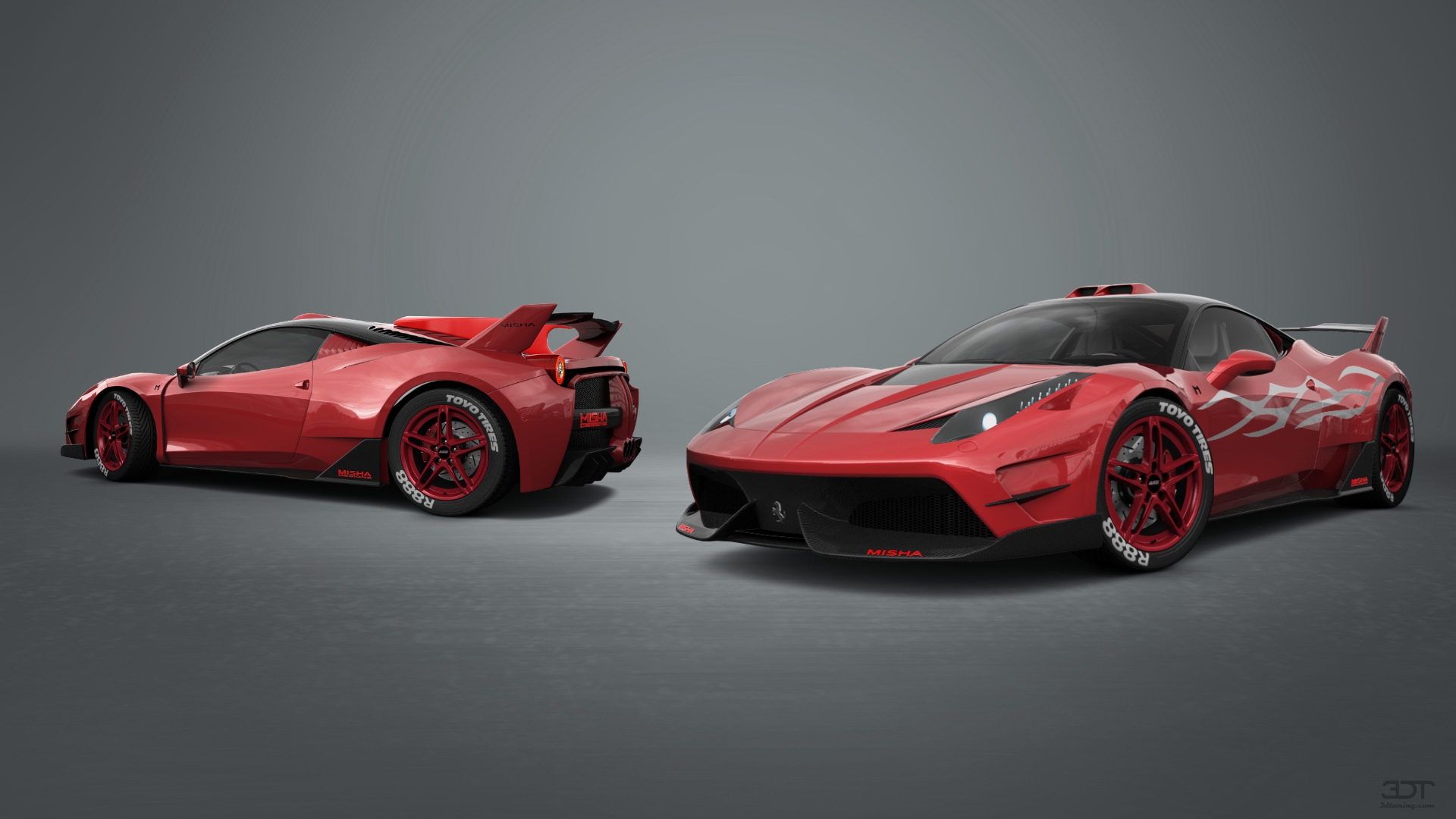 Ferrari 458 Italia 2 door spider 2010 tuning