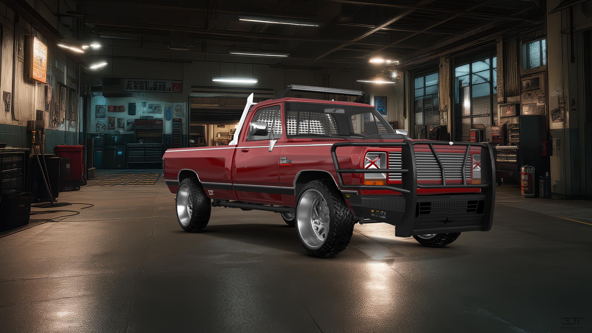 Dodge Ram 250 Regular Cab 2 Door pickup truck 1983 tuning